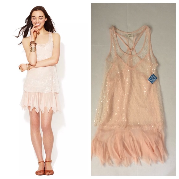 Free People Dresses Free People Intimately Shiny Sequin Mesh Poshmark